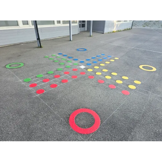 Montert Ludo 320x320cm