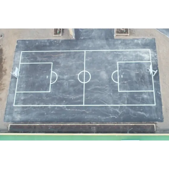 Basketballbane treningsbane, hvit