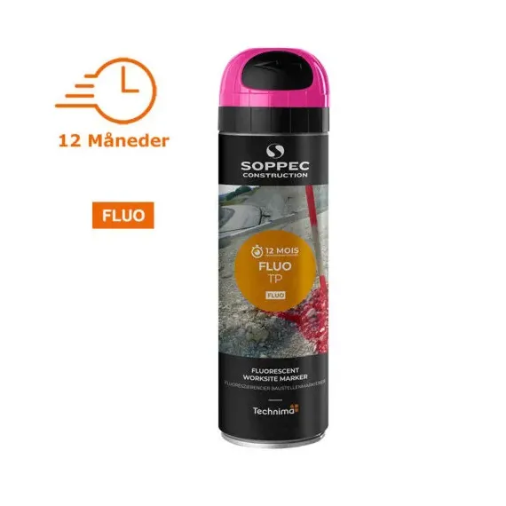 SOPPEC FLUO TP – Fluoriserende Rosa